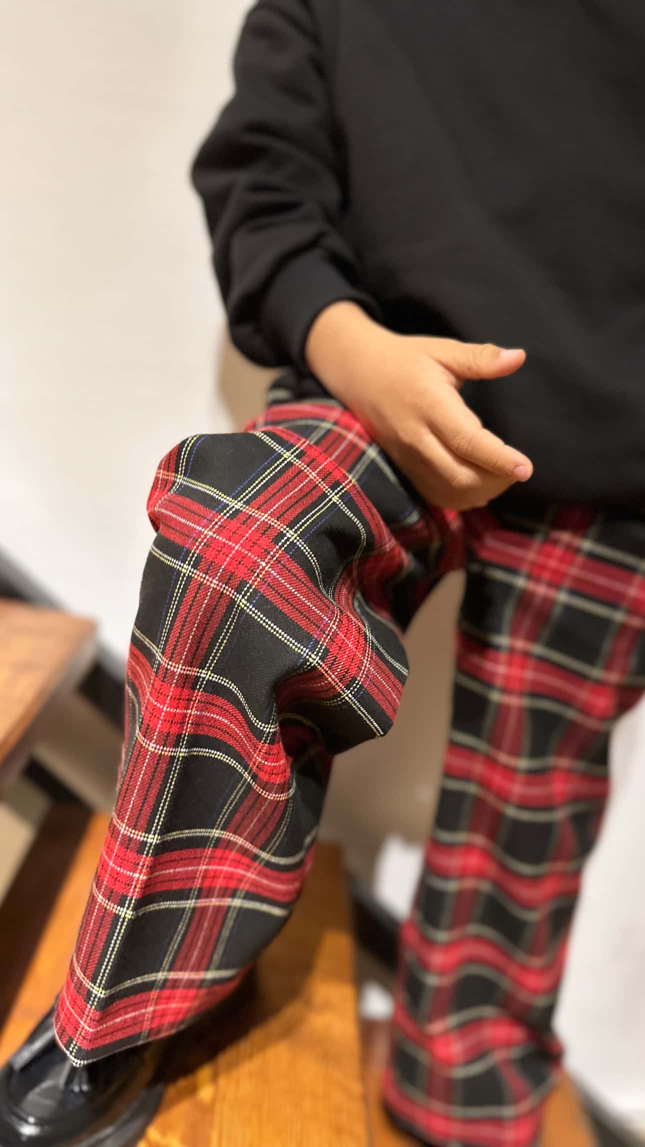 Casual Kareli Gabardin Kumaş Pantolon